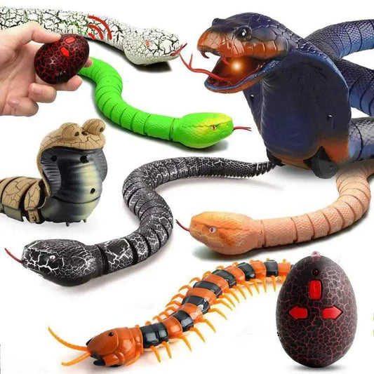  Electric Remote Control Snake Toy for Kids and Pets - Prank Spider,  -  ToylandEU™