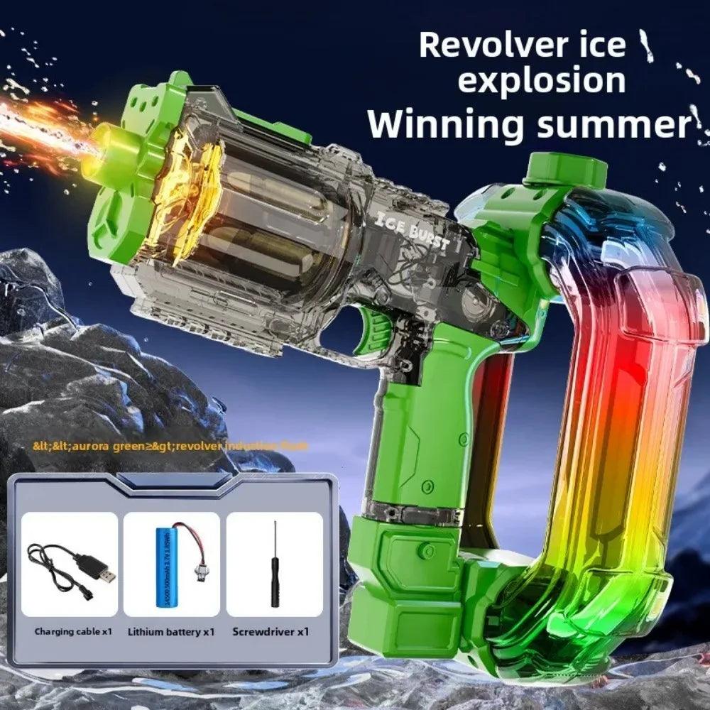 Electric Revolver Water Gun | Full Auto | Toylandeu™