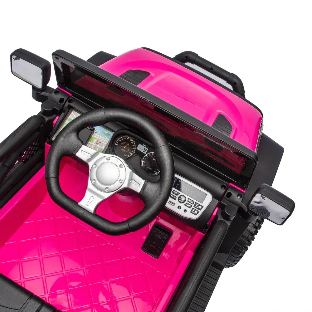 Electric Ride On Car For Kids With Remote Start Bluetooth - ToylandEU