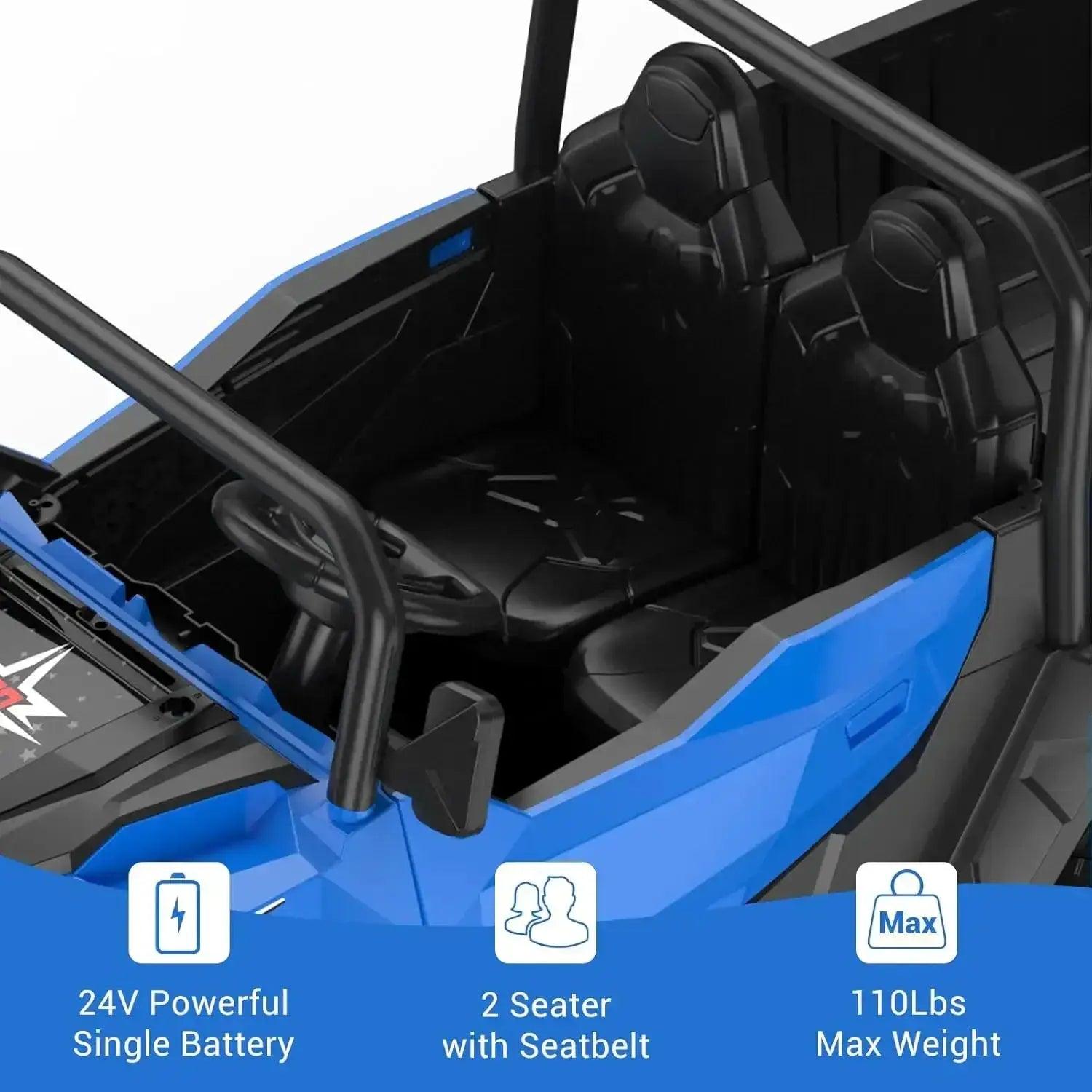  Electric Ride On Dump Truck 4WD With Remote Control For Kids -  ToylandEU™