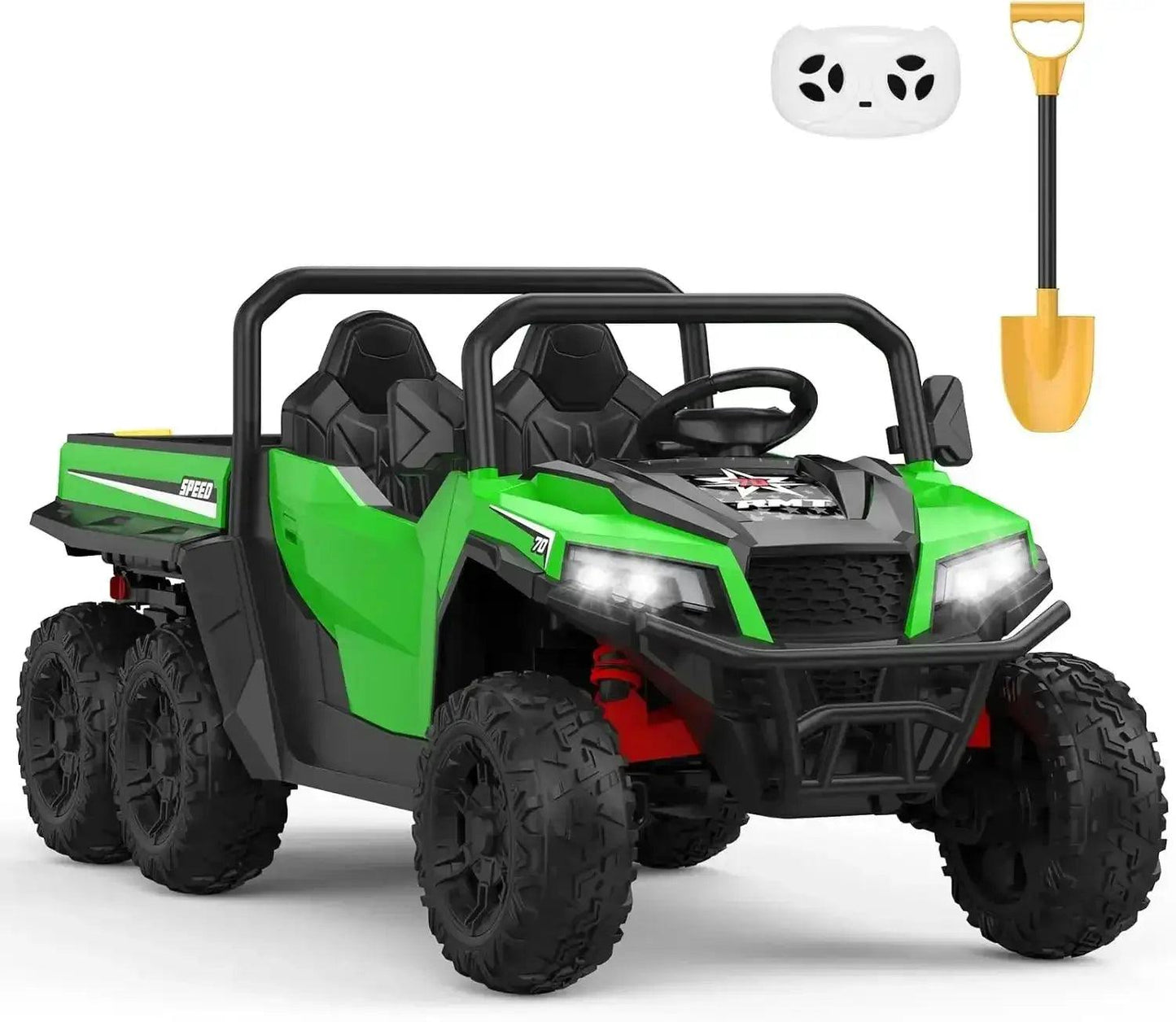  Electric Ride On Dump Truck 4WD With Remote Control For Kids -  ToylandEU™