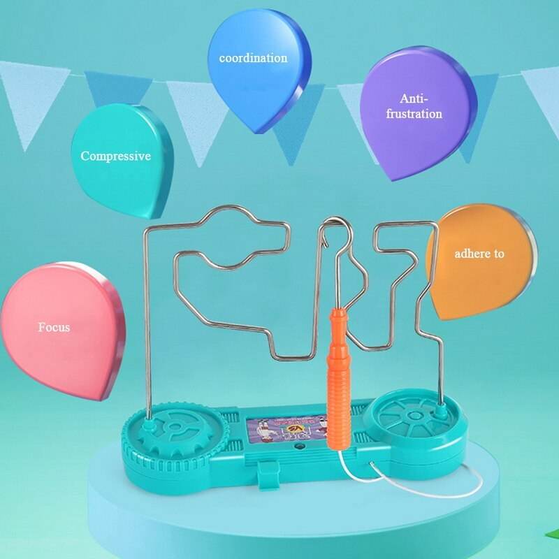 تحدي متاهة الصدمة الكهربائية: لعبة علمية ممتعة لحفلات الأطفال - ToylandEU