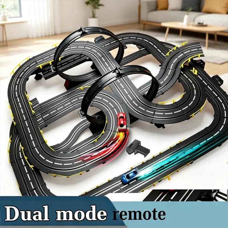 Electric Slot Car Track Set 1:43 Scale | Toylandeu™