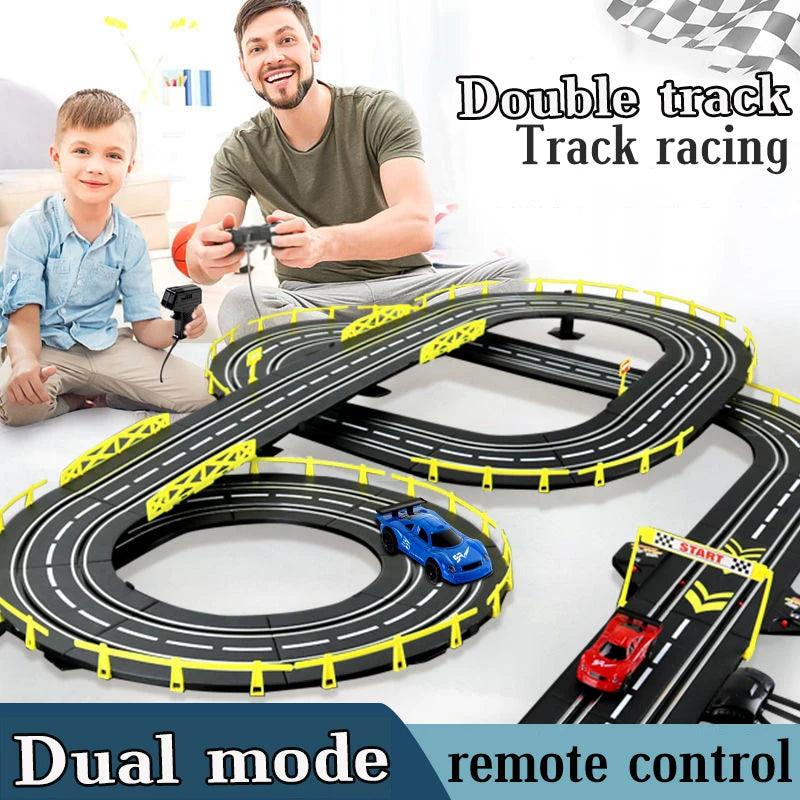 Electric Slot Car Track Set 1:43 Scale | Toylandeu™