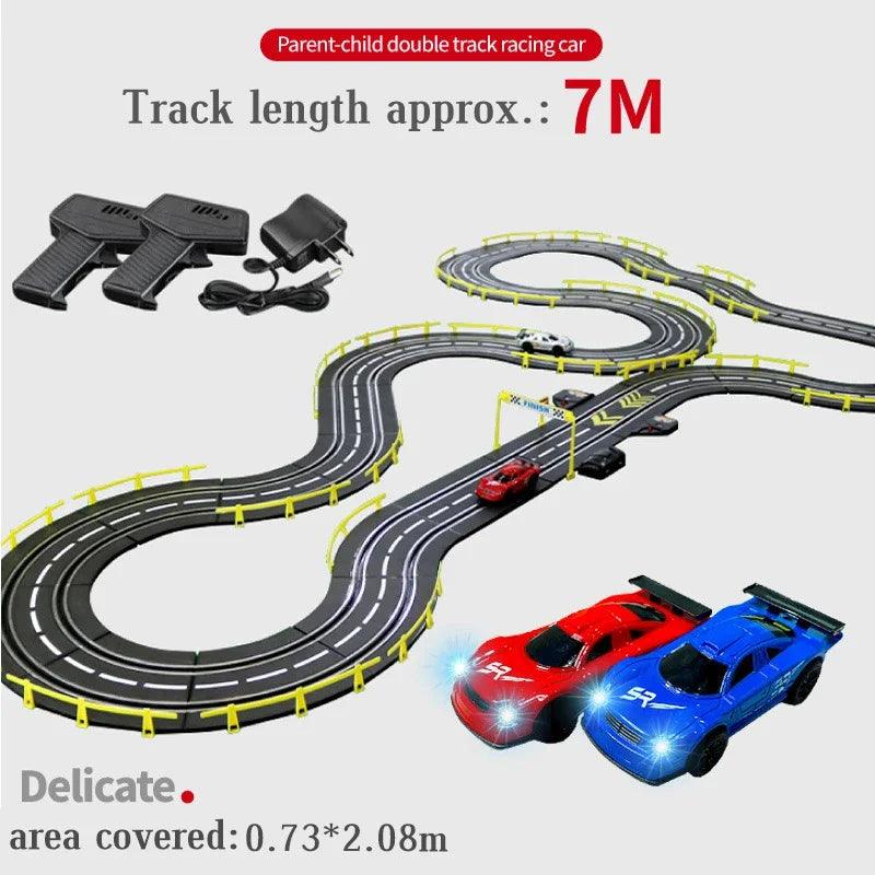 Electric Slot Car Track Set 1:43 Scale | Toylandeu™