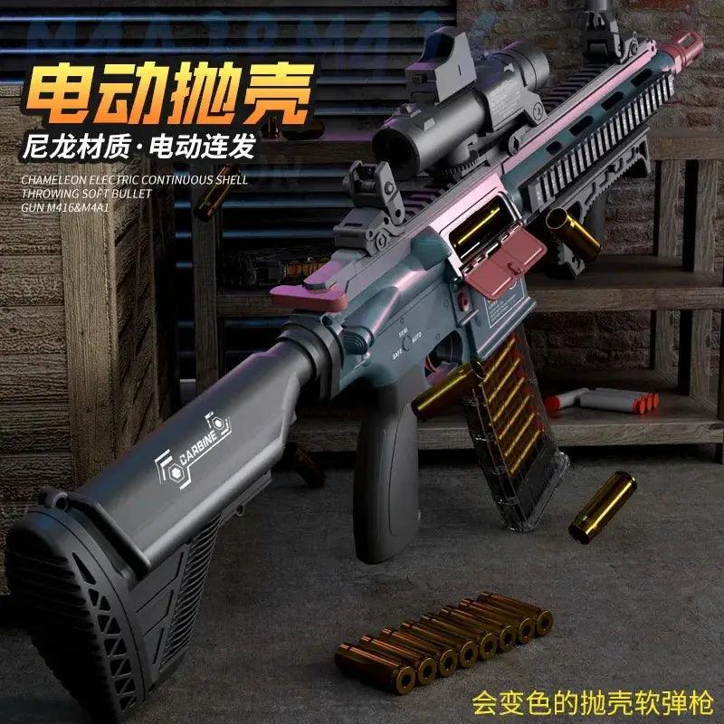  Electric Soft Bullet Foam Blaster 80 Darts Toy Gun -  ToylandEU™