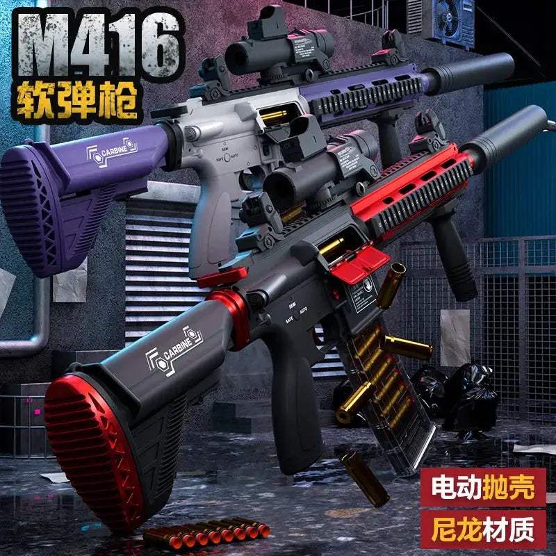 Electric Soft Bullet Foam Blaster Toy Gun With 80 Darts - ToylandEU