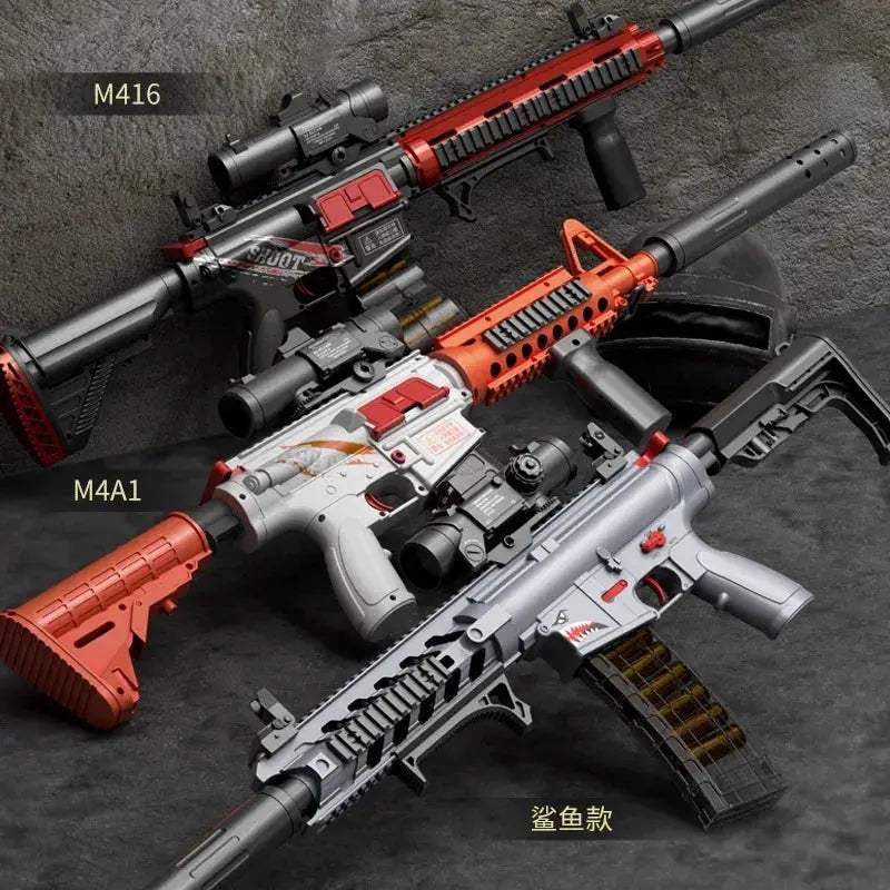 Electric Soft Bullet Foam Blaster Toy Gun With 80 Darts - ToylandEU