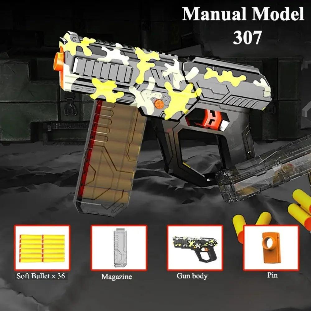  Electric Soft Bullet Toy Gun For Kids Outdoor Play Safe -  ToylandEU™