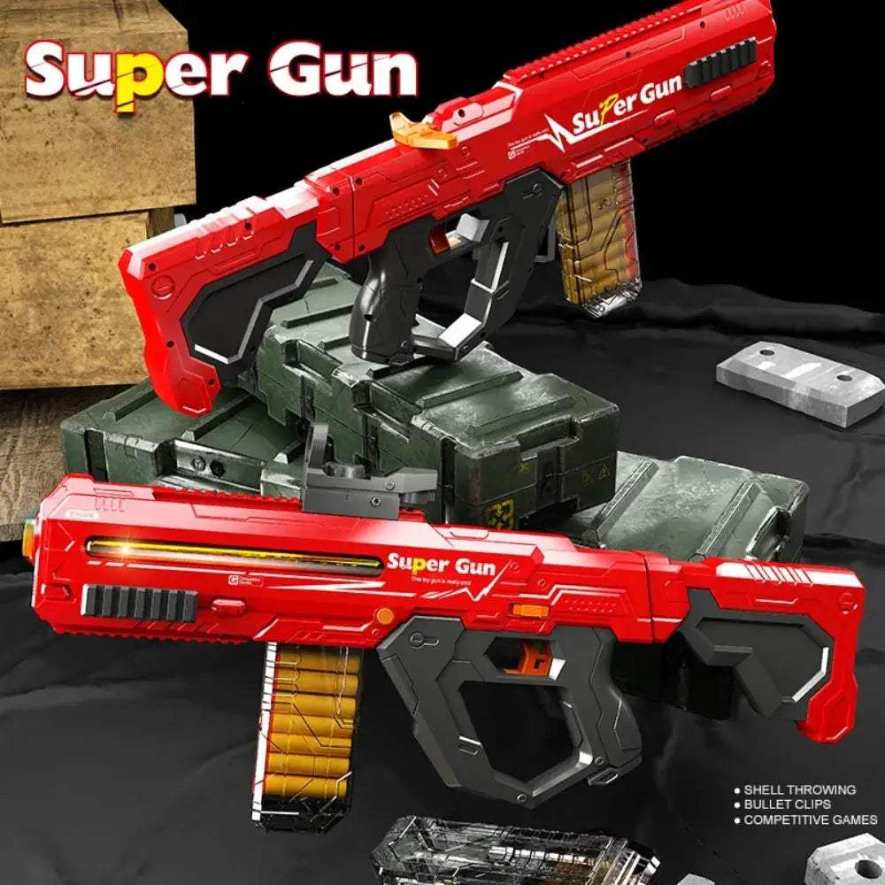 Electric Soft Bullet Toy Gun For Kids Outdoor Play - ToylandEU