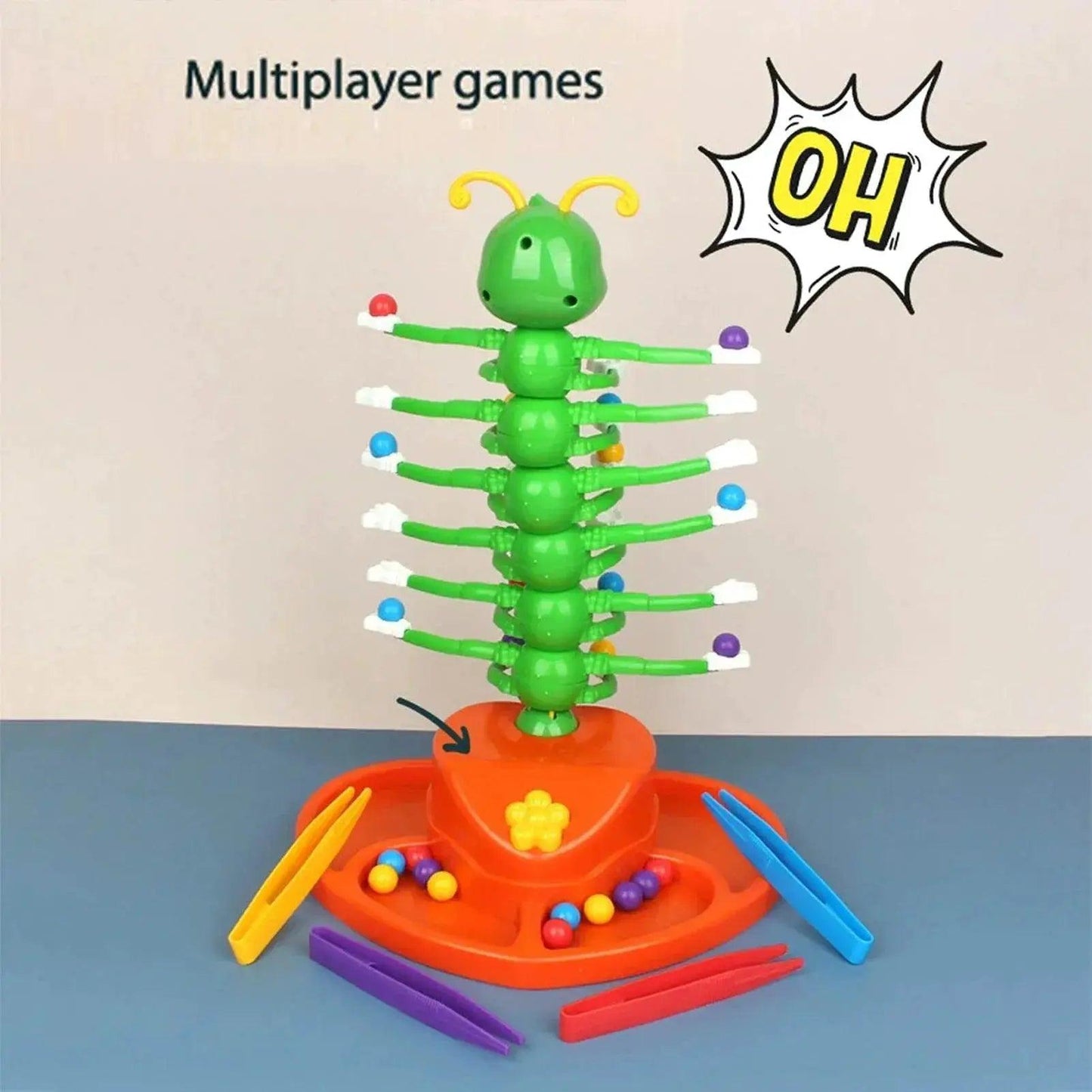  Electric Swing Dance Caterpillar Game - Colorful Puzzle Fun for All! -  ToylandEU™