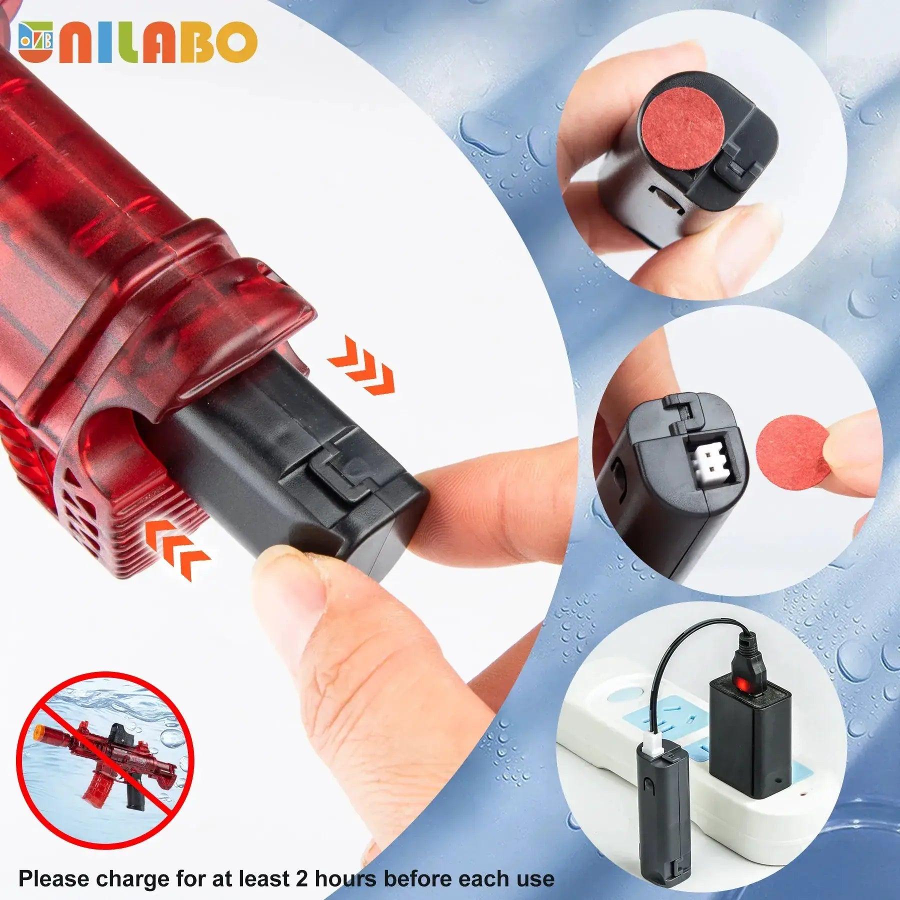  Electric Toy Gun Dynamic Lights Safe Durable Design -  ToylandEU™