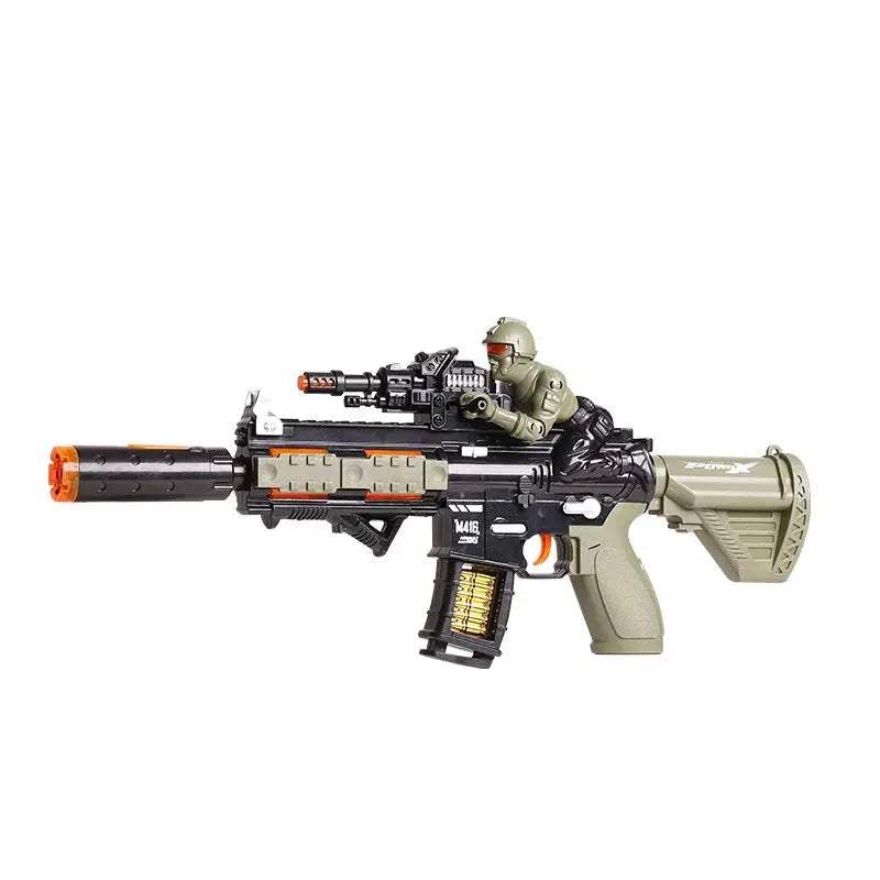 Electric Toy Gun With Realistic Sound And Light For Kids - ToylandEU