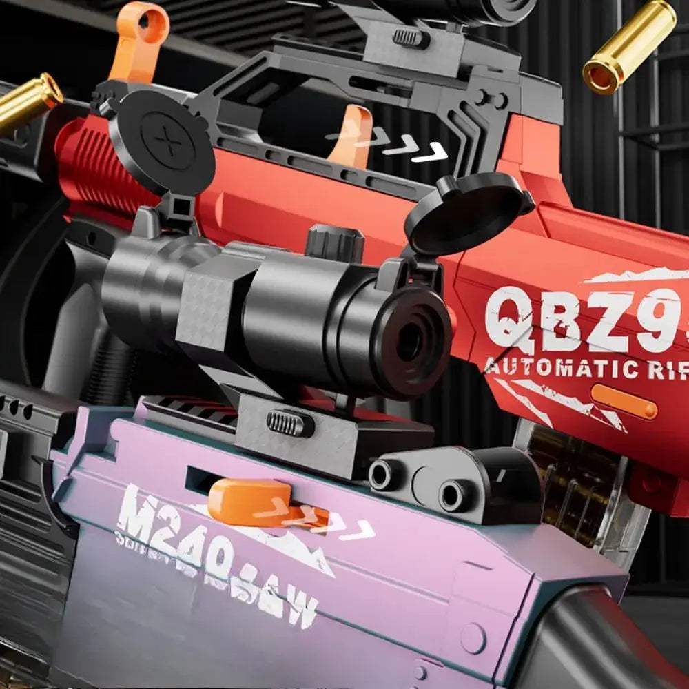 Electric Toy Gun With Soft Bullets For Outdoor Play - ToylandEU