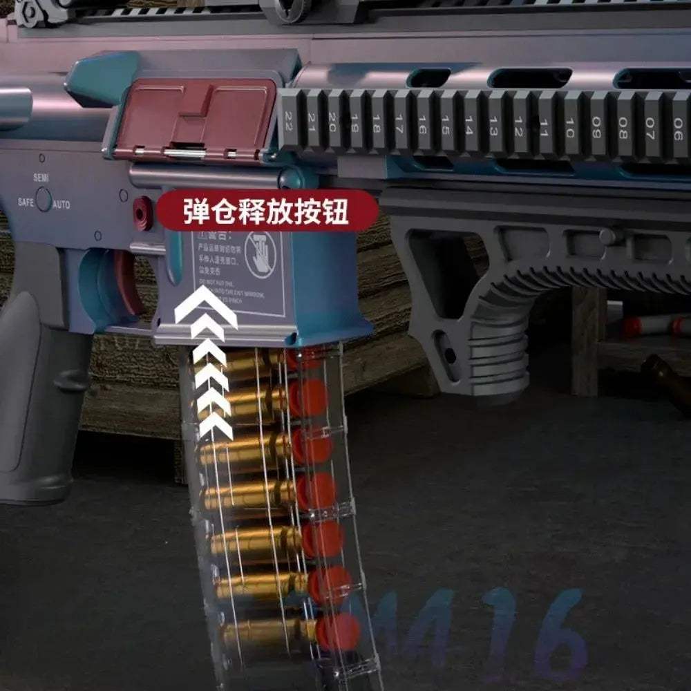 Electric Toy Gun With Soft Bullets For Outdoor Play - ToylandEU