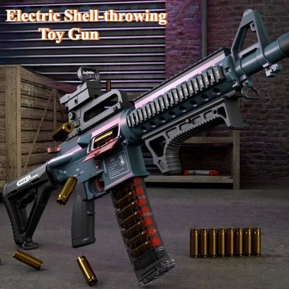 Electric Toy Gun With Soft Bullets For Outdoor Play - ToylandEU