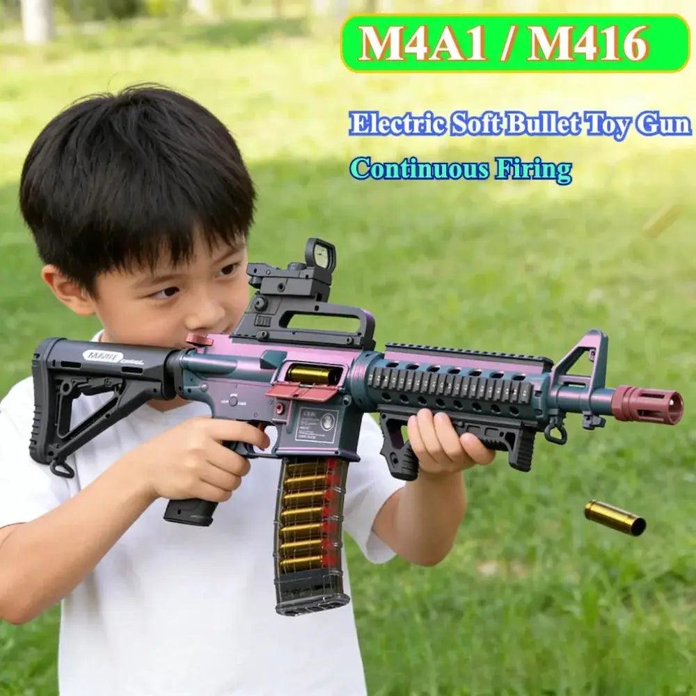  Electric Toy Gun With Soft Bullets For Outdoor Safe Fun -  ToylandEU™