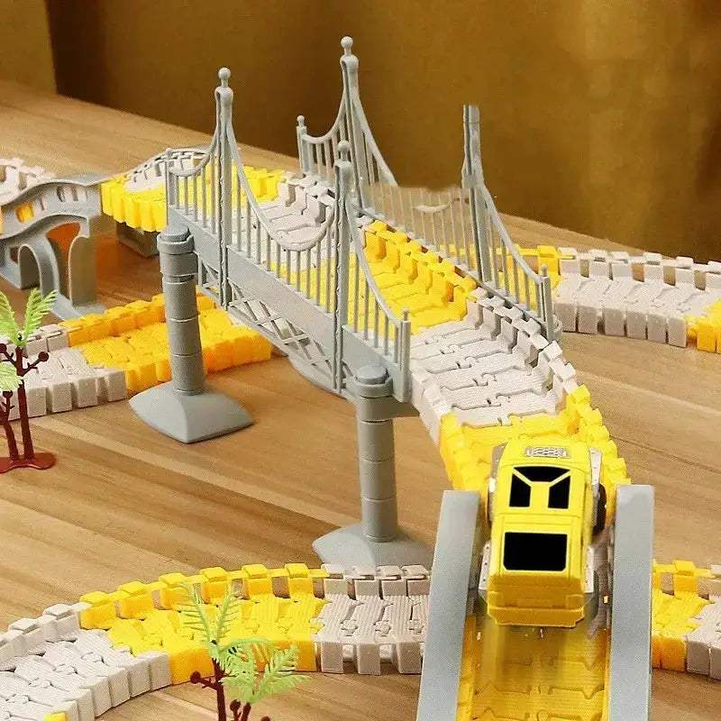 Electric Track Car Set For Kids Learning Educational - ToylandEU