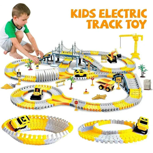  Electric Track Car Set for Kids Learning Educational -  ToylandEU™