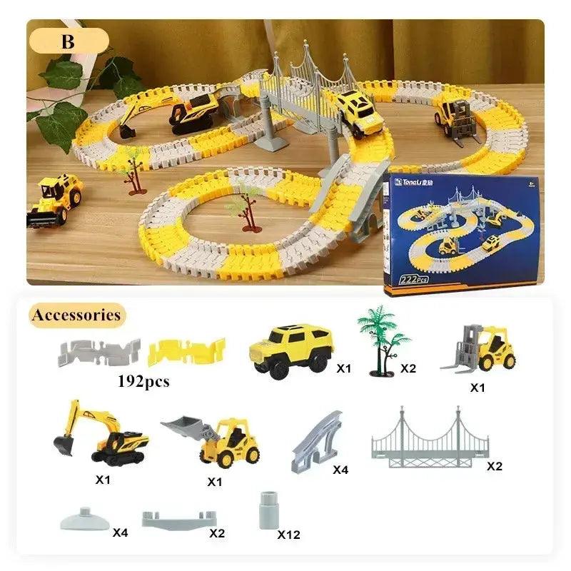  Electric Track Car Set for Kids Learning Educational -  ToylandEU™