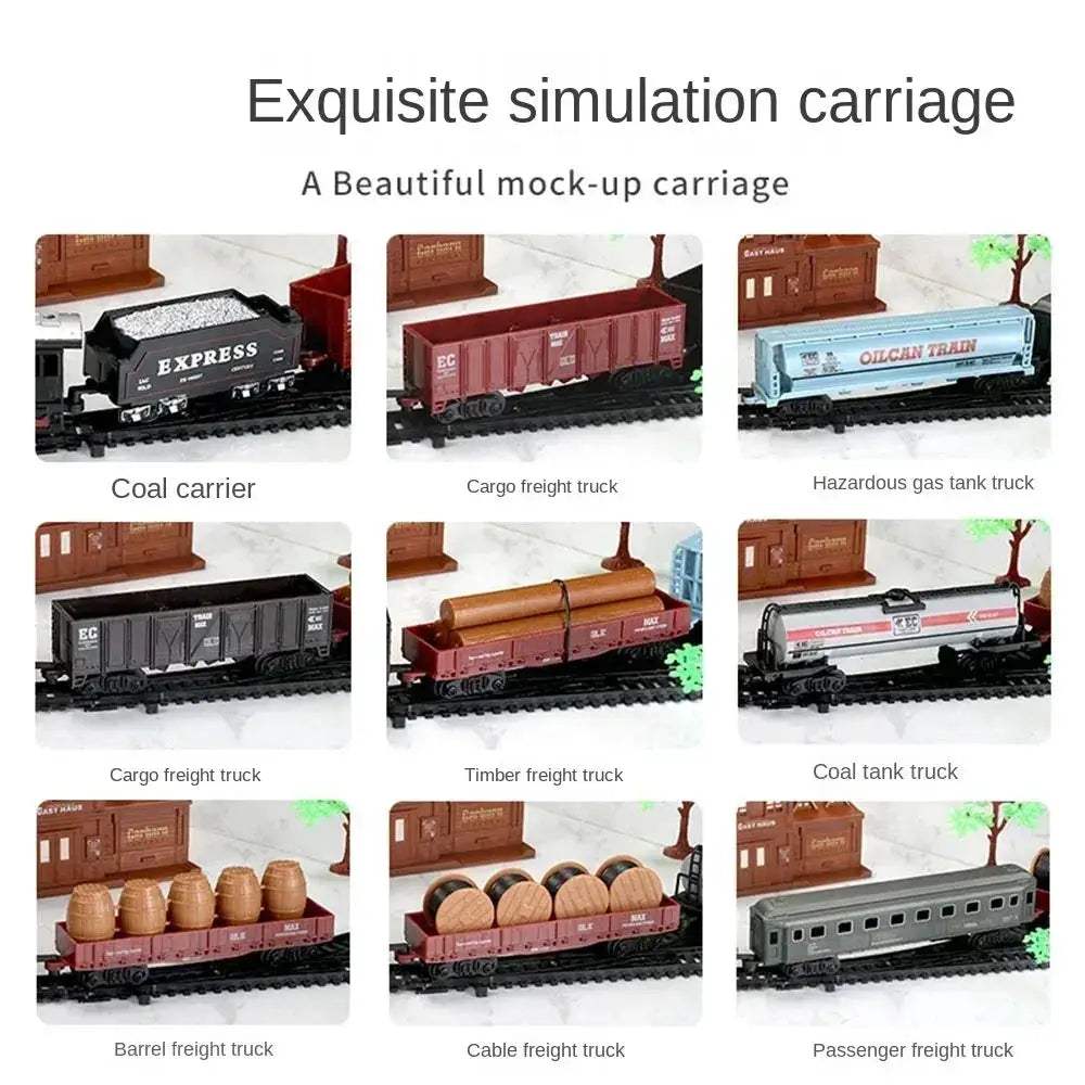 Electric Train Model With Remote Control High Speed Rail Toy - ToylandEU