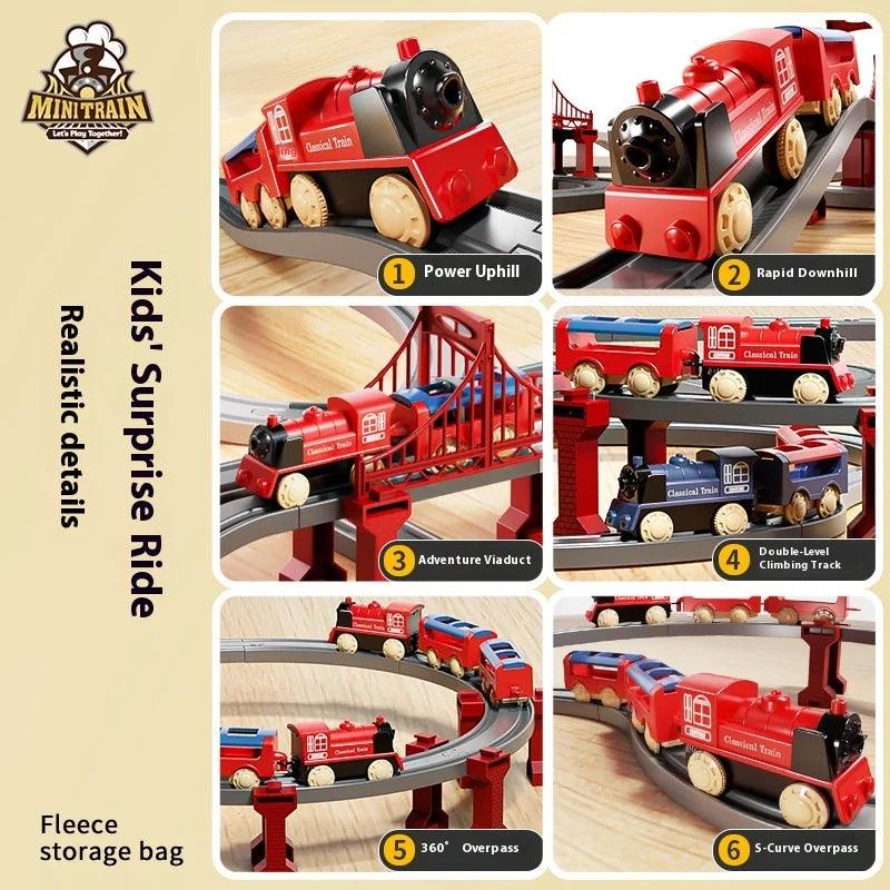 Electric Train Set | 90cm Tracks | Toylandeu™