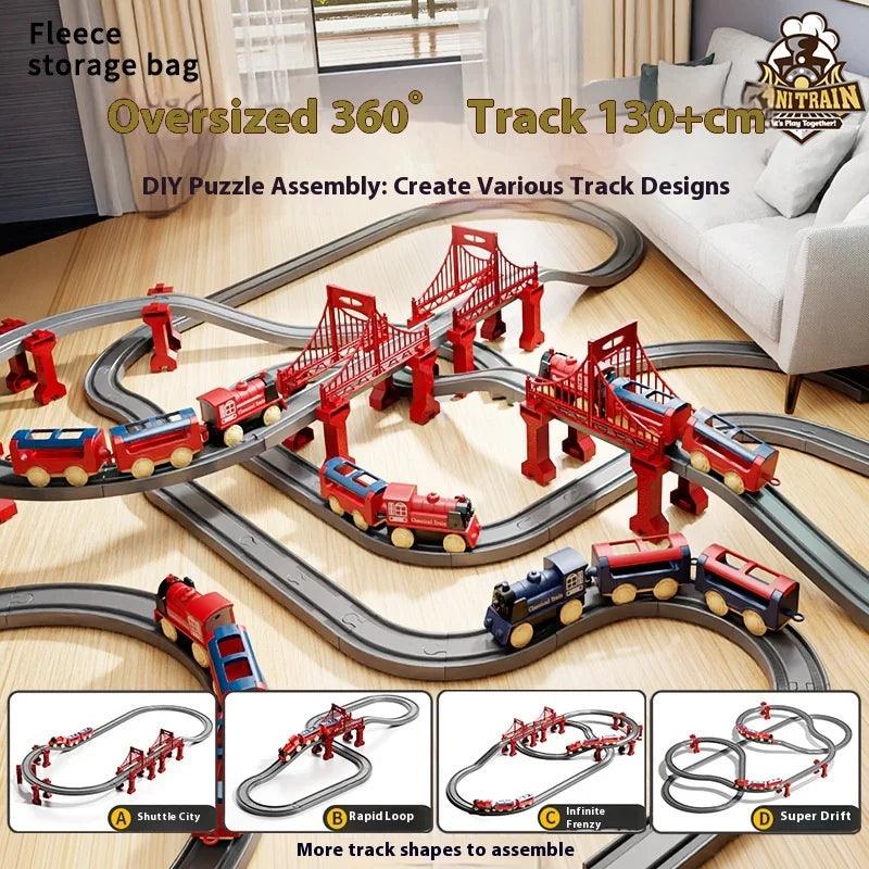 Electric Train Set | 90cm Tracks | Toylandeu™