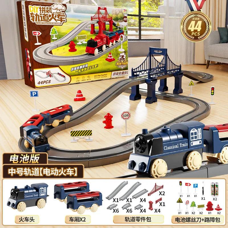 Electric Train Set | 90cm Tracks | Toylandeu™