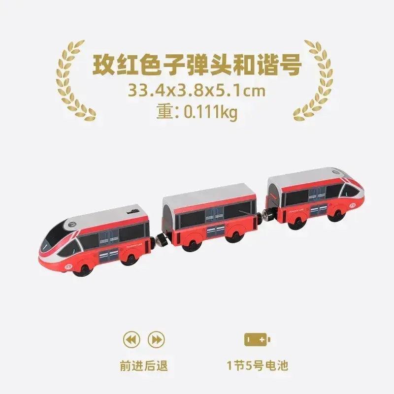  Electric Train Set For Wooden Railway Tracks Safe Toy -  ToylandEU™