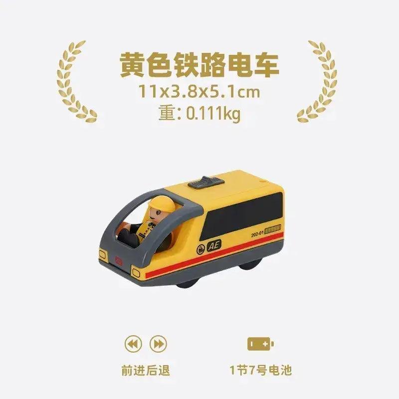  Electric Train Set For Wooden Railway Tracks Safe Toy -  ToylandEU™
