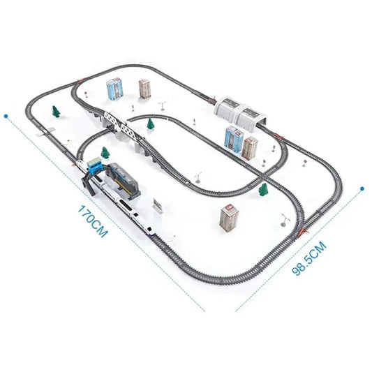  Electric Train Set High Speed Rail Model Kit For Kids Safe -  ToylandEU™