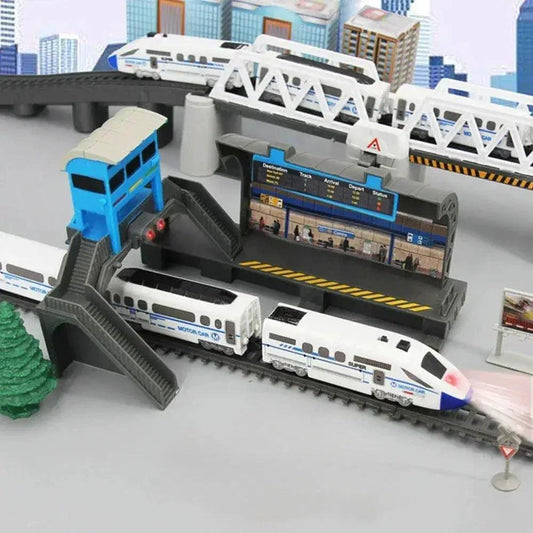  Electric Train Set High Speed Rail Toy For Kids Gift -  ToylandEU™