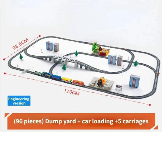  Electric Train Set Remote Control High Speed Kids -  ToylandEU™