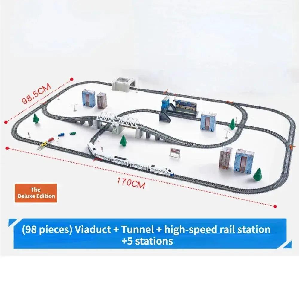  Electric Train Set Remote Control High Speed Kids -  ToylandEU™