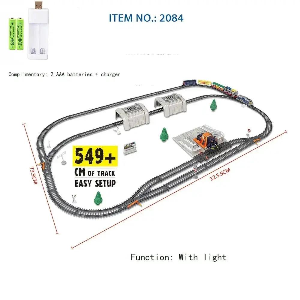  Electric Train Set Remote Control High Speed Kids -  ToylandEU™