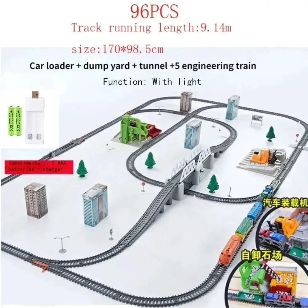  Electric Train Set Remote Control High Speed Kids -  ToylandEU™