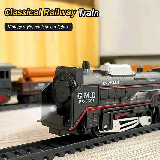  Electric Train Set With Light Up Tracks For STEM Learning -  ToylandEU™