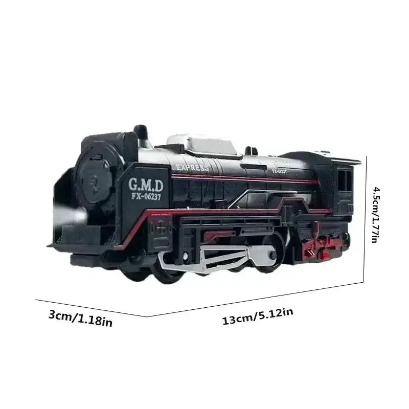 Electric Train Set With Light Up Tracks For STEM Learning - ToylandEU