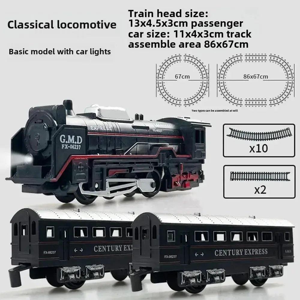  Electric Train Set With Lights For Kids Christmas Gift -  ToylandEU™