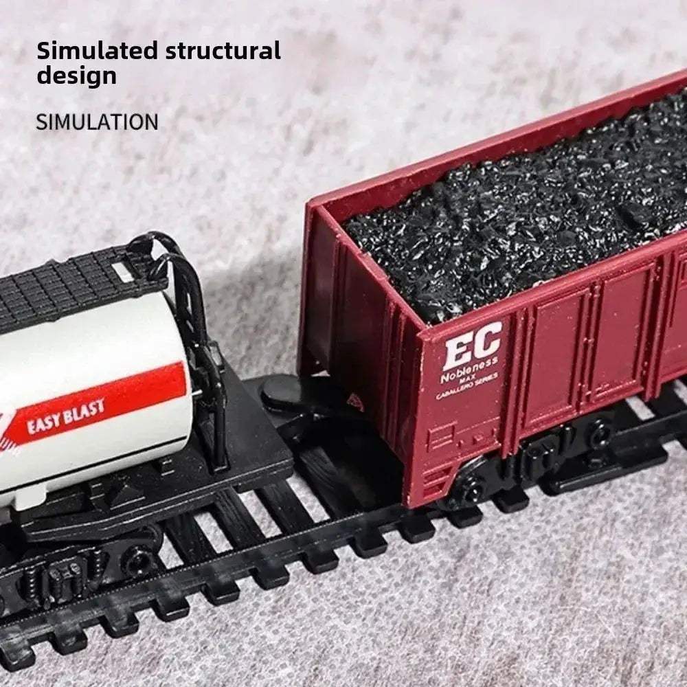 Electric Train Set With Lights For Kids Christmas Toy Gift - ToylandEU