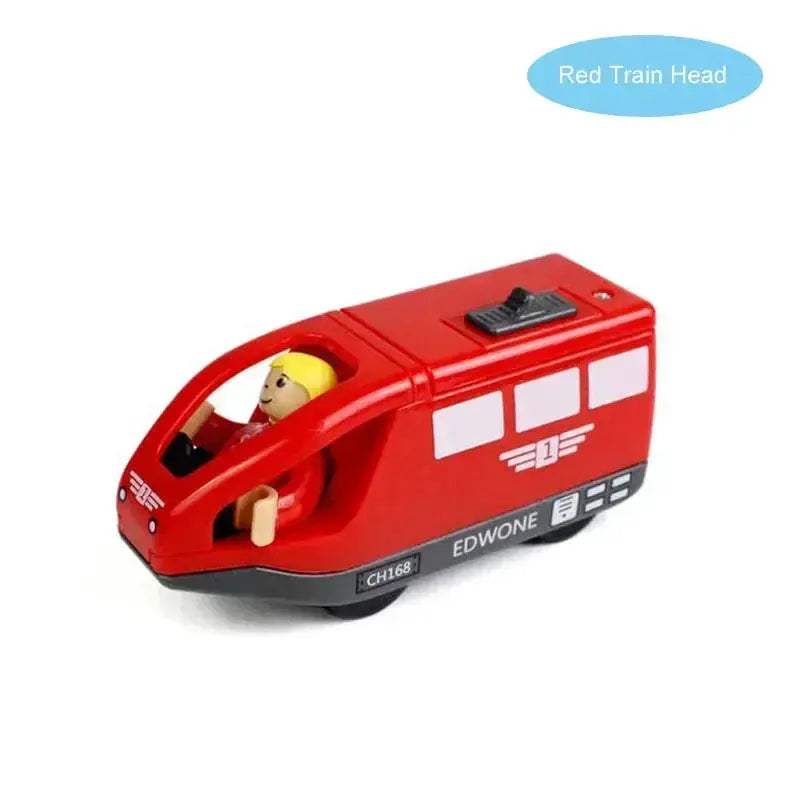 Electric Train Set for Wooden Railway Tracks Toy Gift - ToylandEU