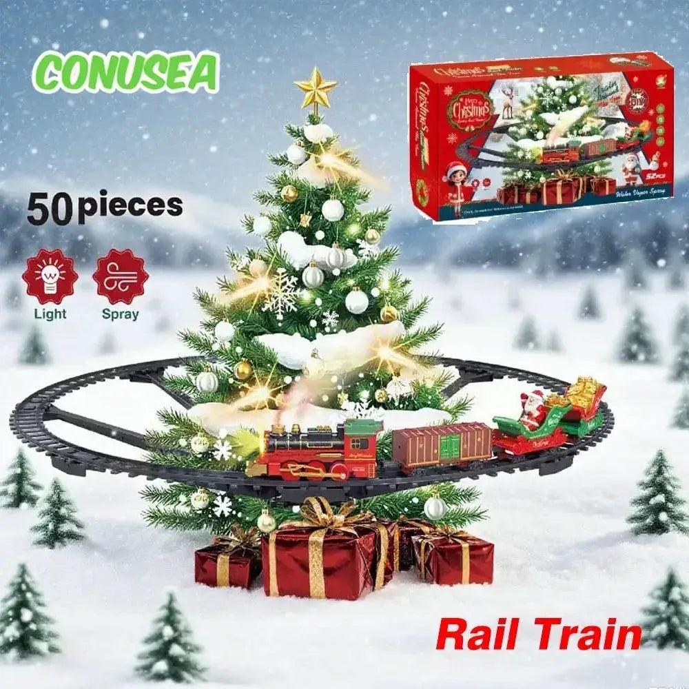  Electric Train Toy With Lights And Music Christmas -  ToylandEU™