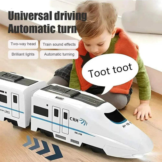  Electric Train Toy With Sound And Lights STEM Learning -  ToylandEU™
