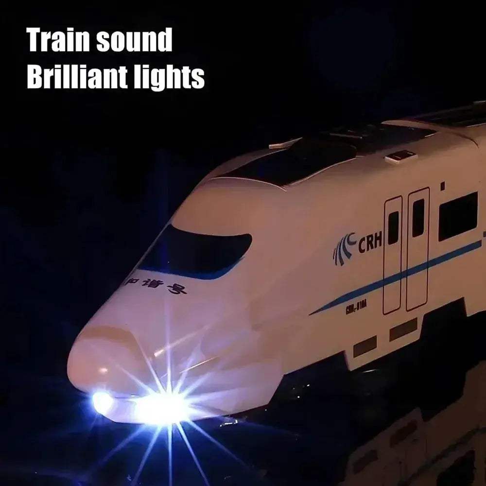Electric Train Toy With Sound And Lights For Stem Learning - ToylandEU