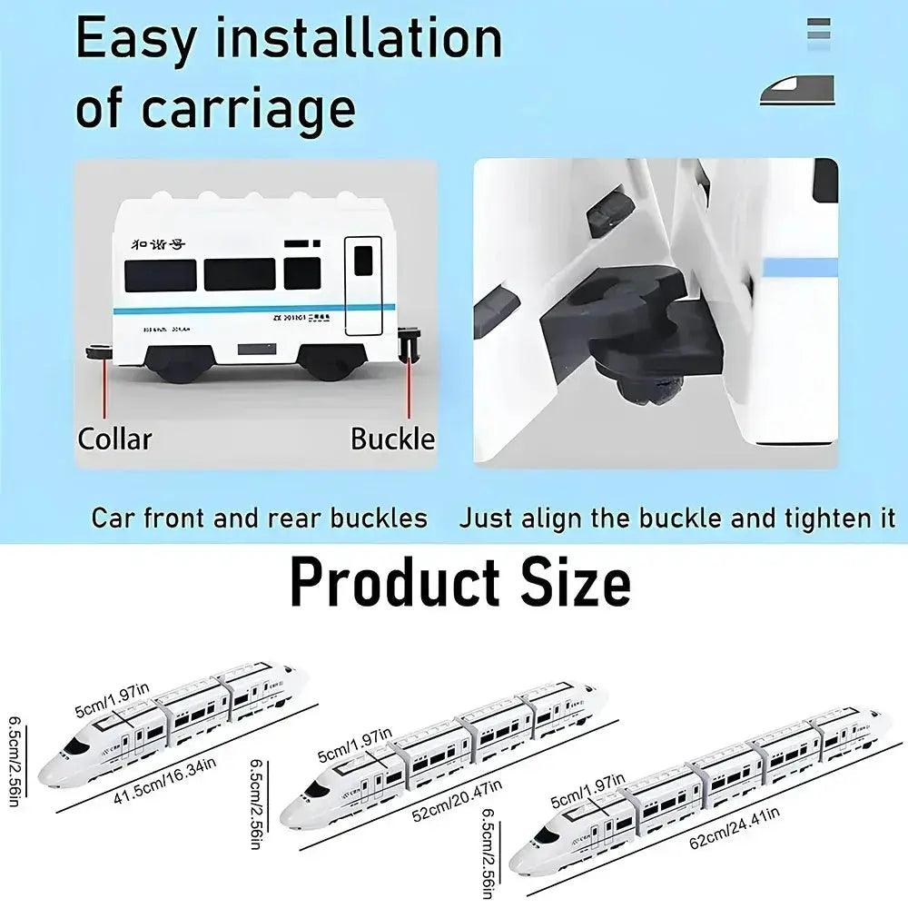  Electric Train Toy With Sound And Lights STEM Learning -  ToylandEU™