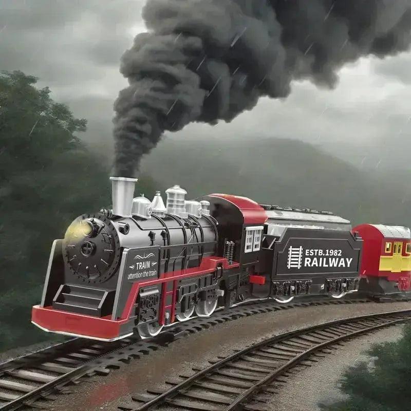  Electric Train Track Set With Lights And Sound STEM Learning -  ToylandEU™