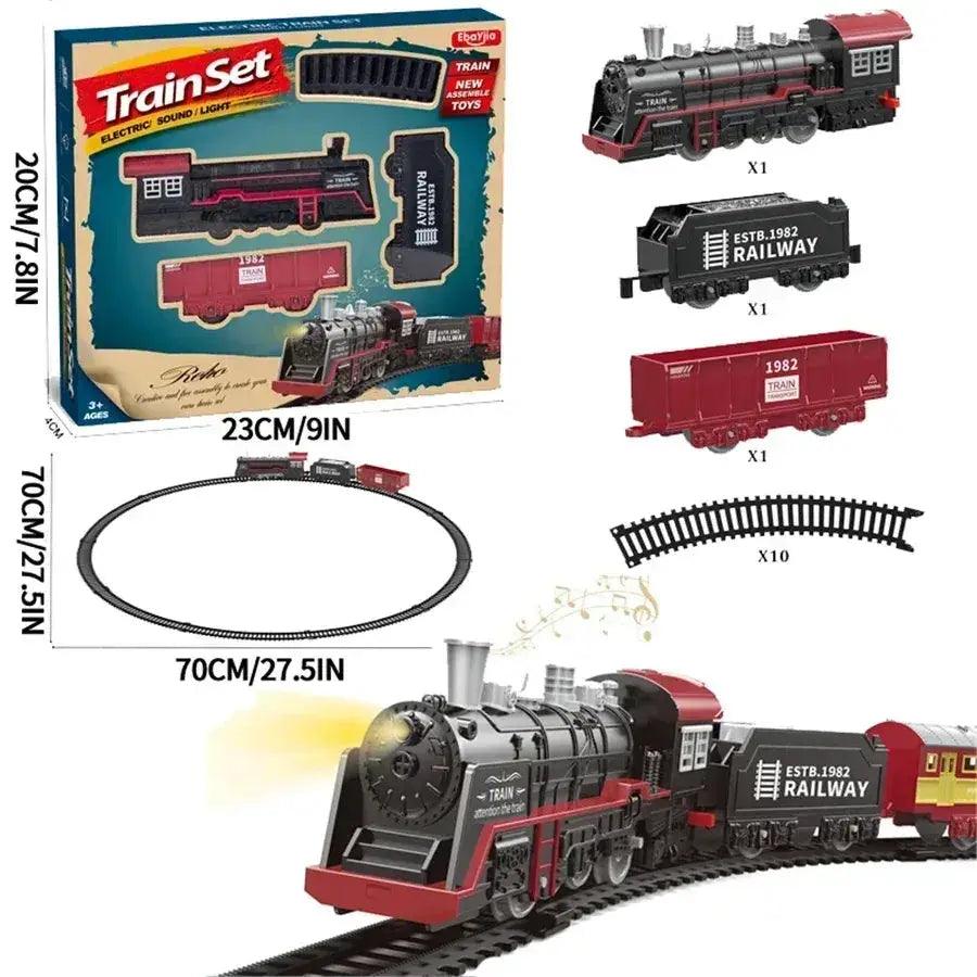  Electric Train Track Set With Lights And Sound STEM Learning -  ToylandEU™