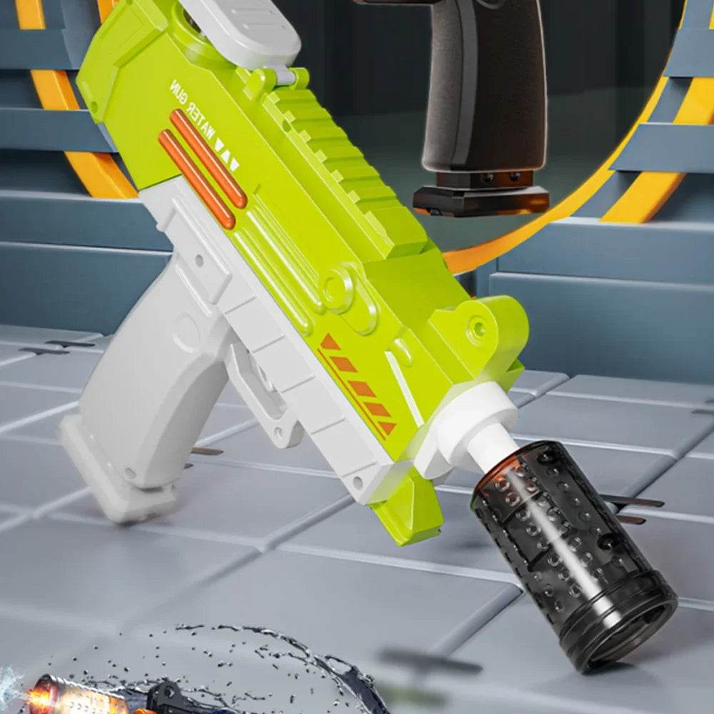 Electric UZI Flamethrower Water Gun Toy High-Power Shooter - ToylandEU
