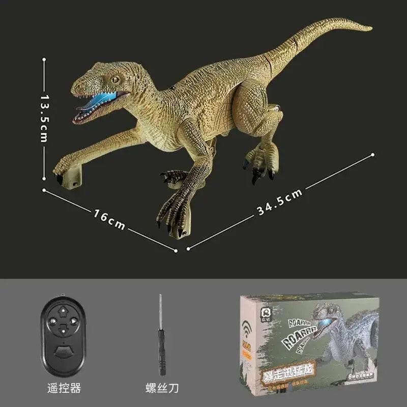  Electric Velociraptor RC Dinosaur Toy with Remote Control - Perfect  -  ToylandEU™