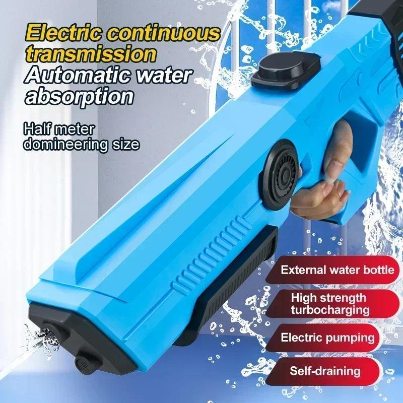 Electric Water Gun | 8-10m Range | Toylandeu™
